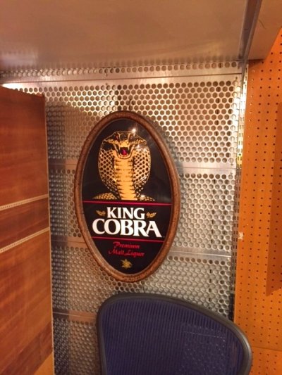 画像1: "King Cobra" Beer Light Sign