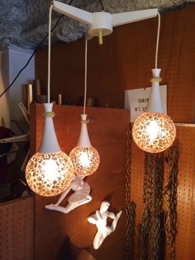 画像1: 3灯 Pendant Light