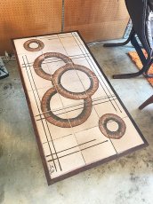 画像1: Vintage Tile Table (1)