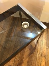 画像2: 80's Glass Table (2)