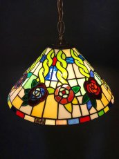 画像1: Stained Glass Pendant Light (1)