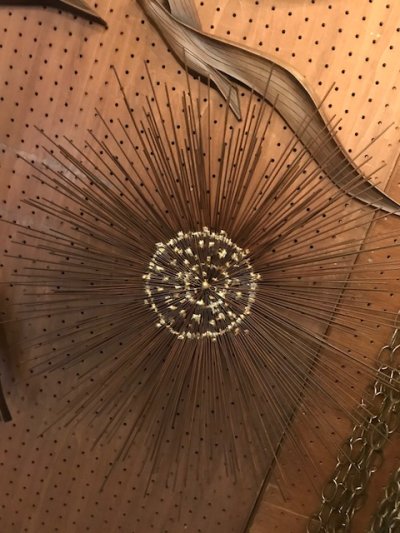 画像1: "Sunburst" Wall Sculpture
