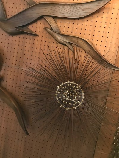 画像2: "Sunburst" Wall Sculpture