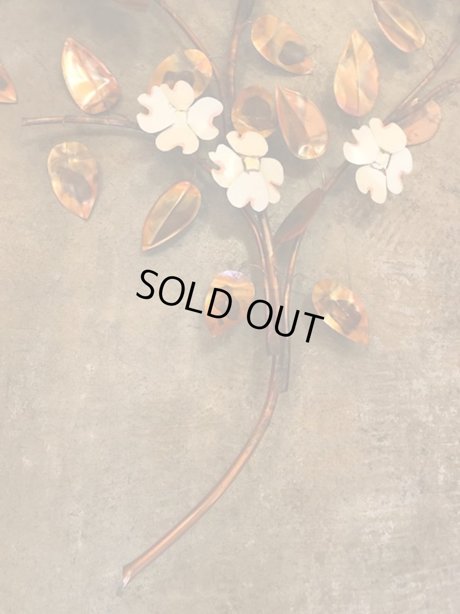 画像2: Flower & Leaf Wall Sculpture (2)