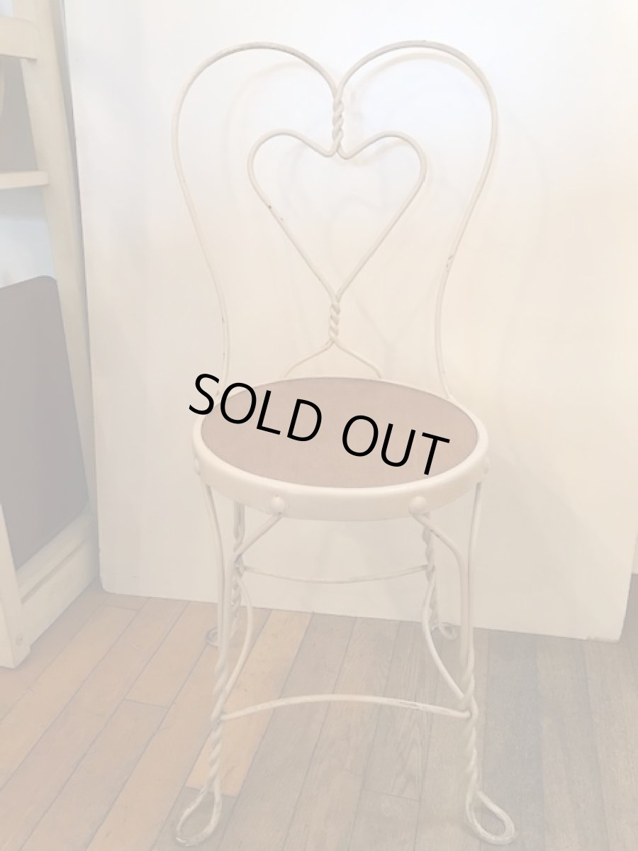 画像2: "Shabby chic" Gardening Table & Chair (2)