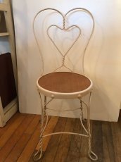 画像2: "Shabby chic" Gardening Table & Chair (2)