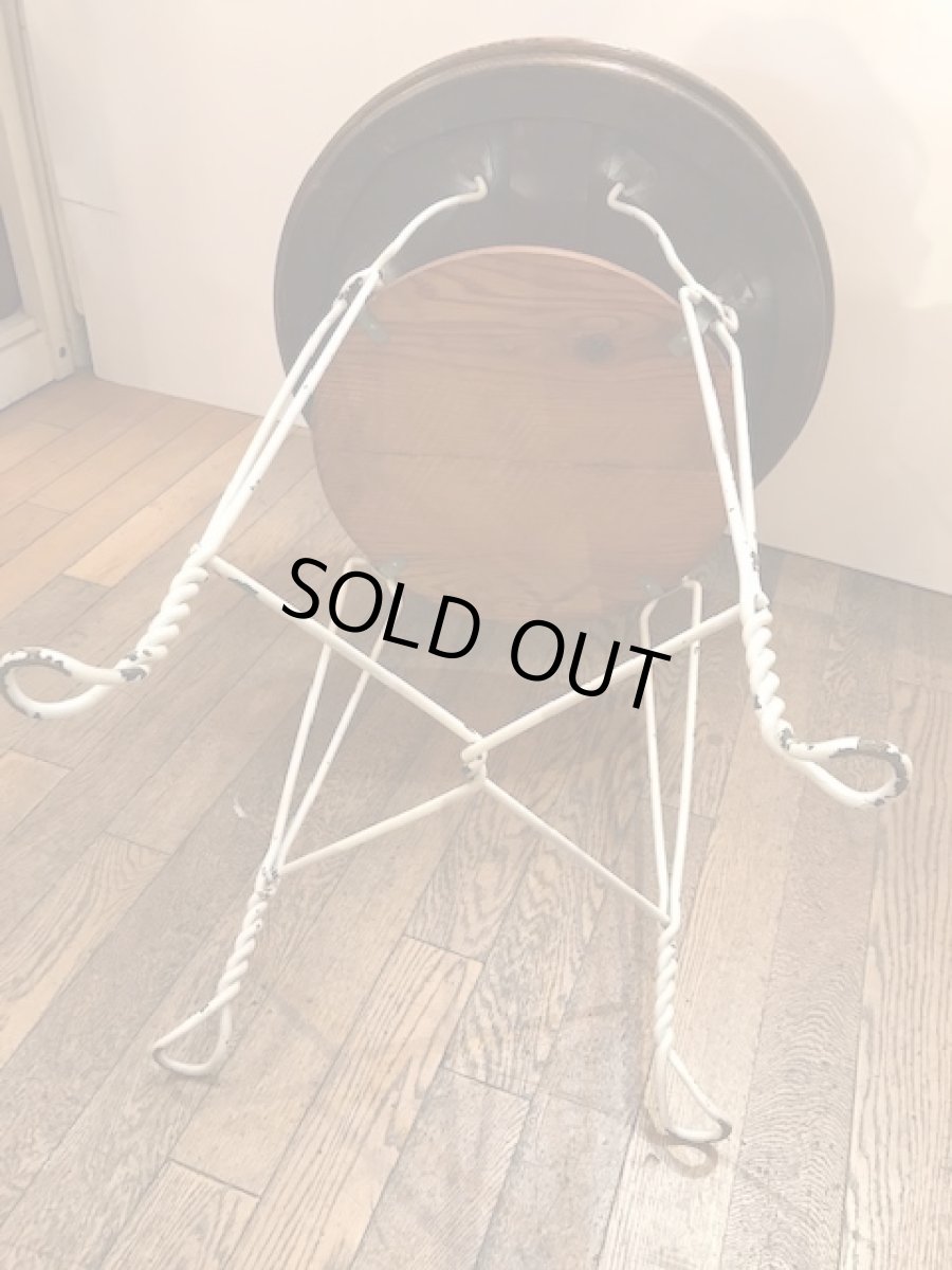 画像12: "Shabby chic" Gardening Table & Chair (12)