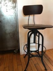 画像3: "Toredo" Drafting Chair (3)