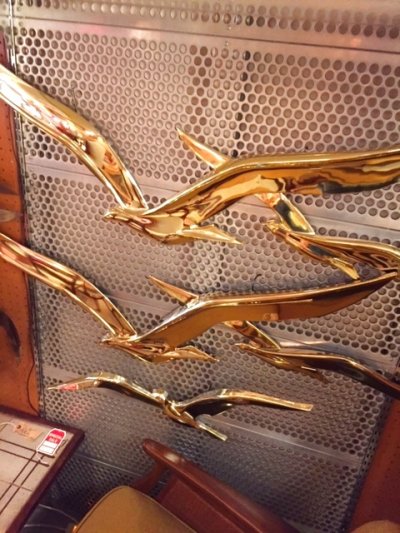 画像2: Gold Birds Wall Deco　