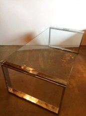 画像1: Modern Glass Table (1)