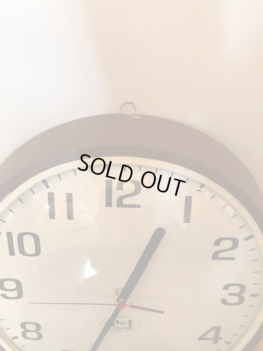 画像5:  "P AND I Industries "Wall Clock (5)