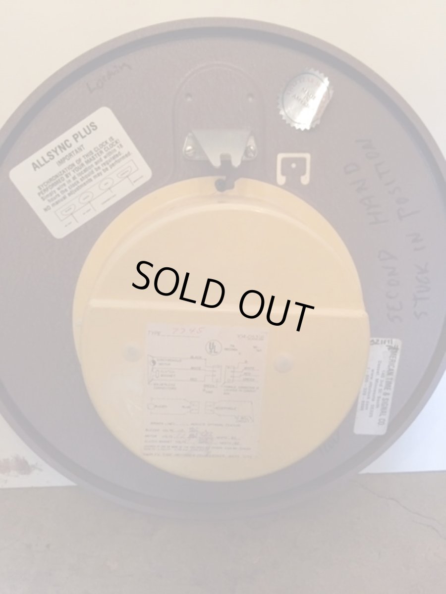 画像4:  "american"Wall Clock (4)