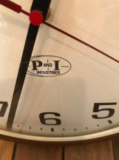 画像4:  "P AND I Industries "Wall Clock (4)