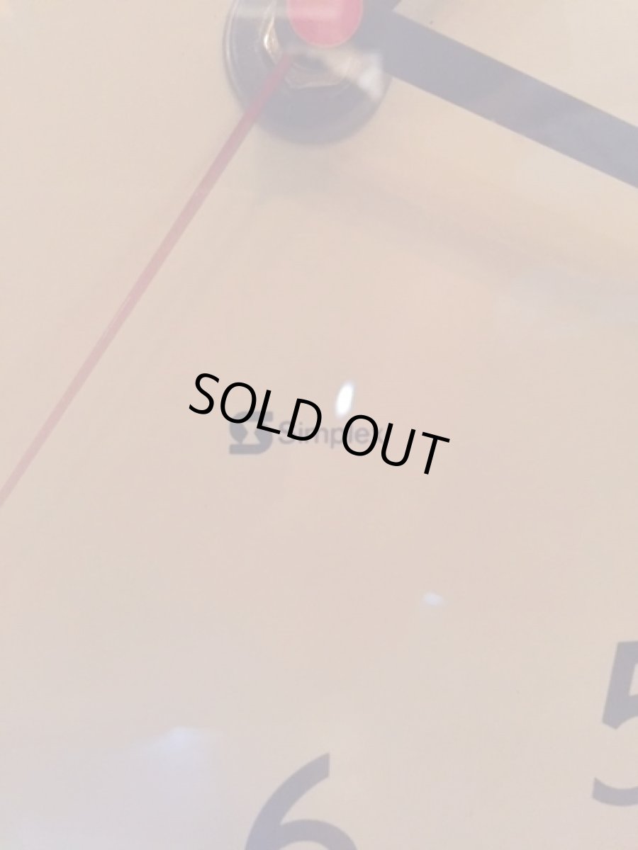 画像2:  "Simplex"Wall Clock (2)