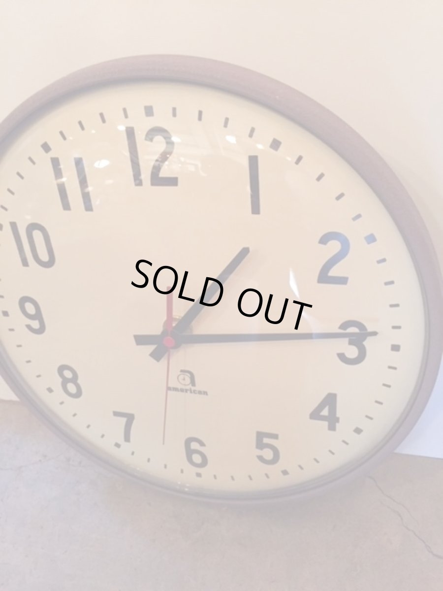 画像3:  "american"Wall Clock (3)