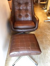 画像9: Leather Sofa ＆Ottoman (9)