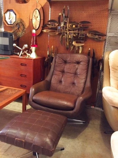 画像3: Leather Sofa ＆Ottoman