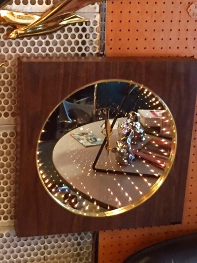 画像2: Vintage Mirror Clock