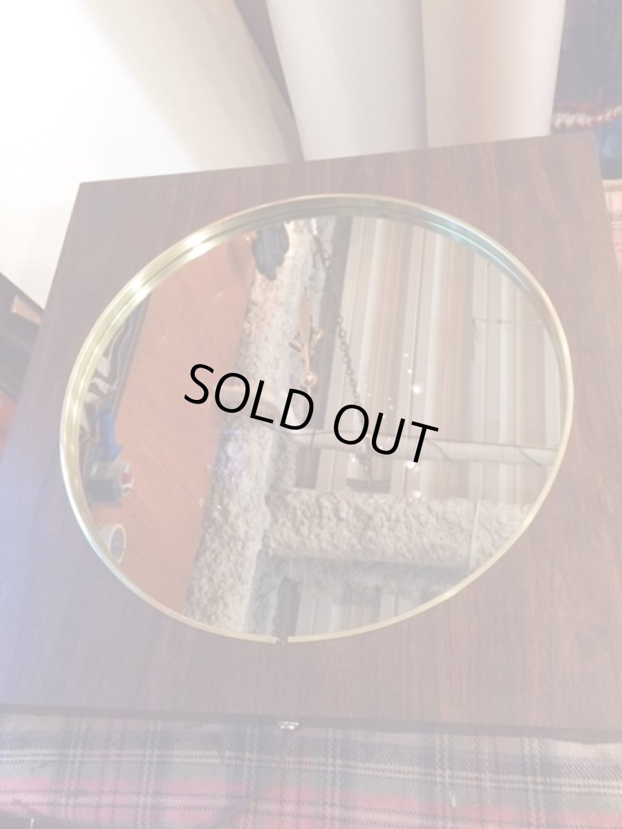 画像7: Vintage Mirror Clock (7)