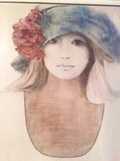 画像3: "Rosamond" Vintage Wall Hang (3)