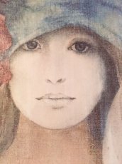 画像4: "Rosamond" Vintage Wall Hang (4)