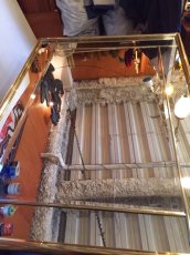 画像1: Gold Wall Mirror (1)