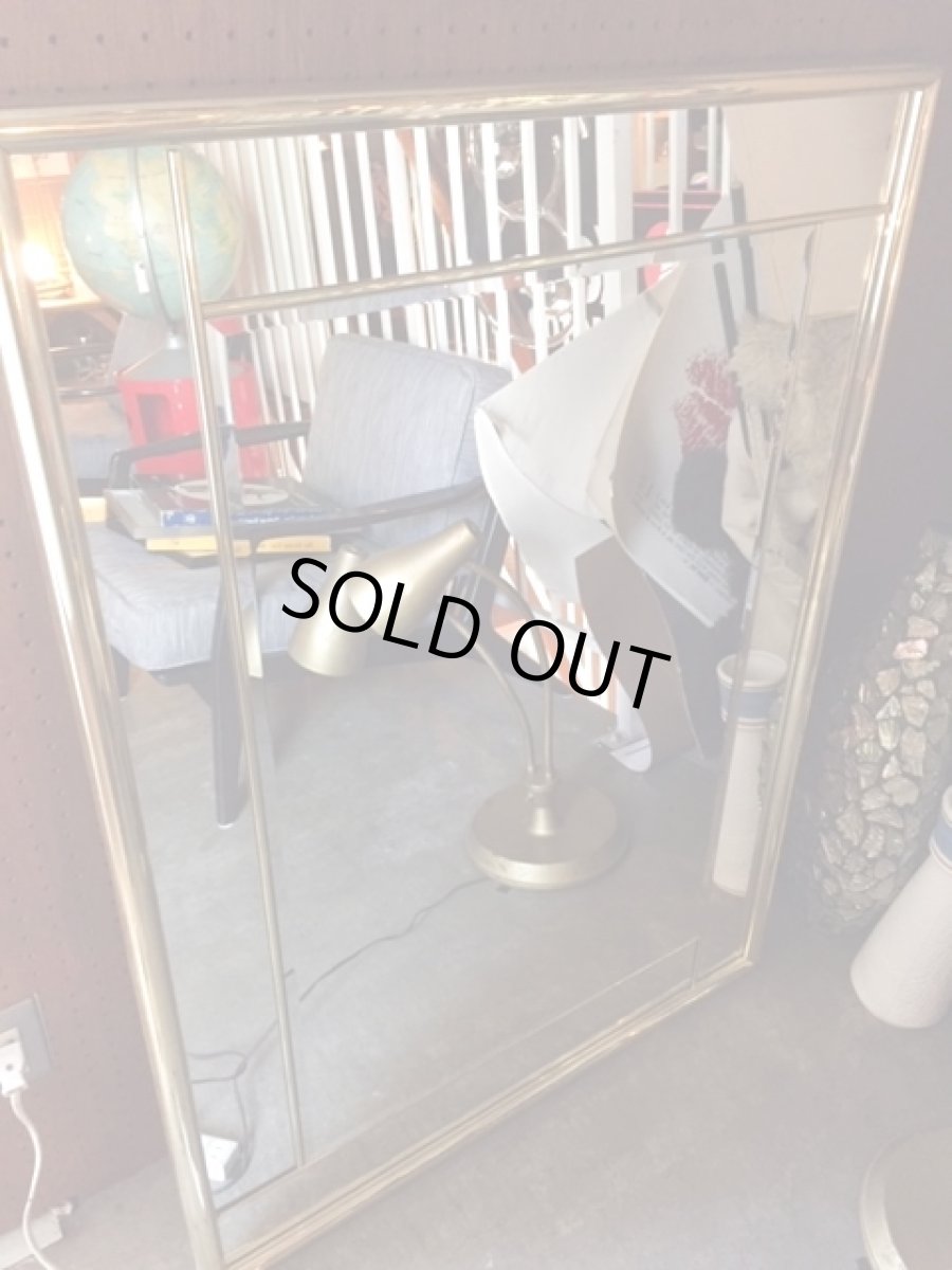 画像2: Gold Wall Mirror (2)