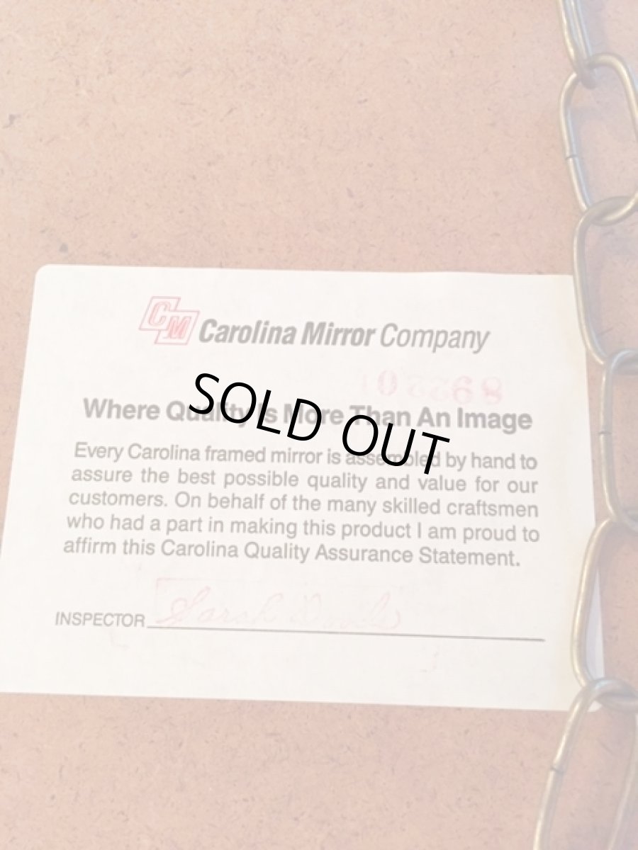 画像9: Gold Wall Mirror (9)