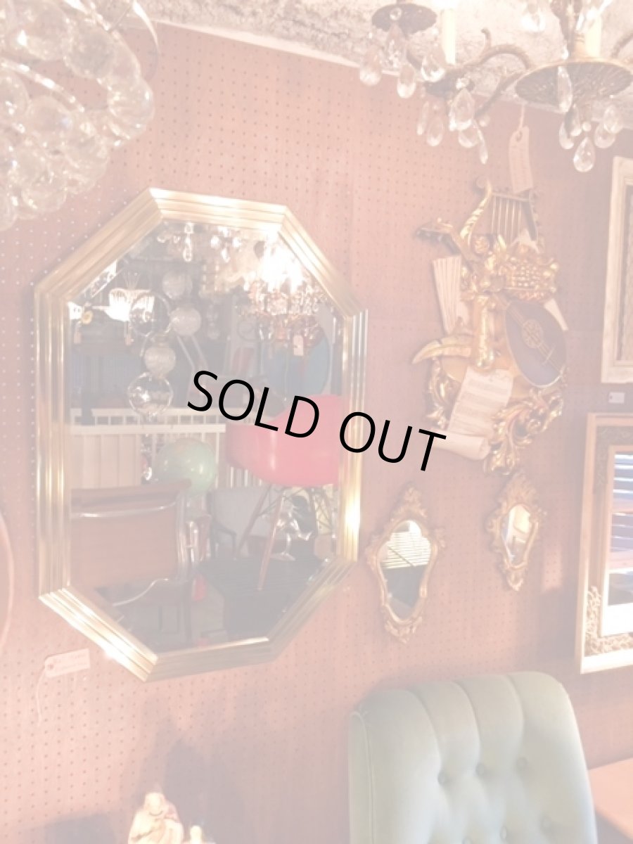 画像8: Gold Wall Mirror (8)