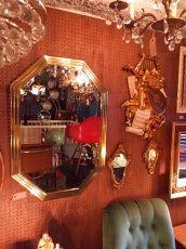 画像8: Gold Wall Mirror (8)