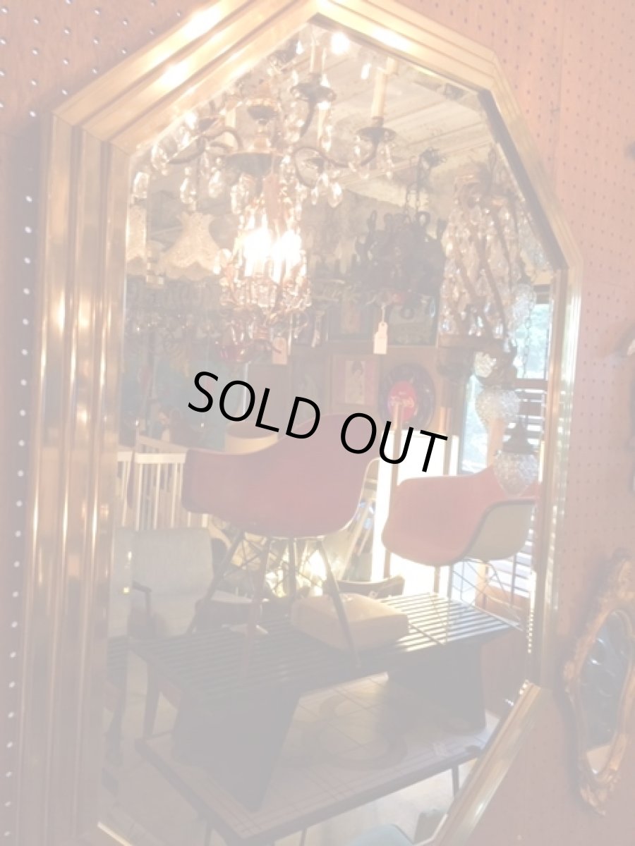 画像2: Gold Wall Mirror (2)