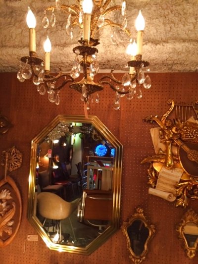 画像3: Gold Wall Mirror