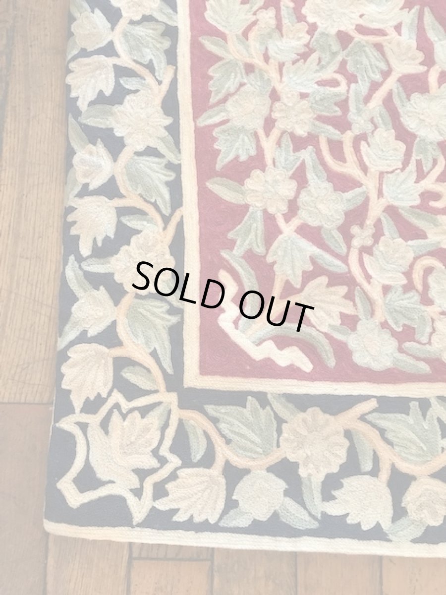 画像2: Wool Embroidery Rug (2)