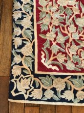 画像2: Wool Embroidery Rug (2)