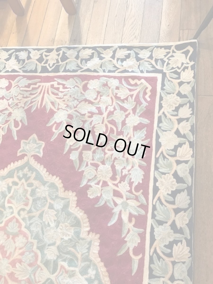 画像3: Wool Embroidery Rug (3)
