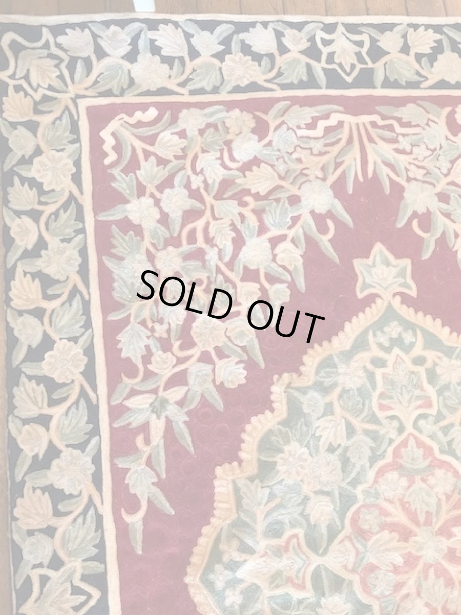 画像6: Wool Embroidery Rug (6)
