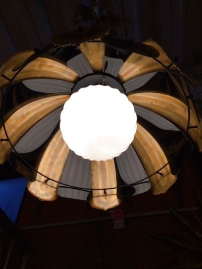 画像2: Industrial Panel Pendant Light