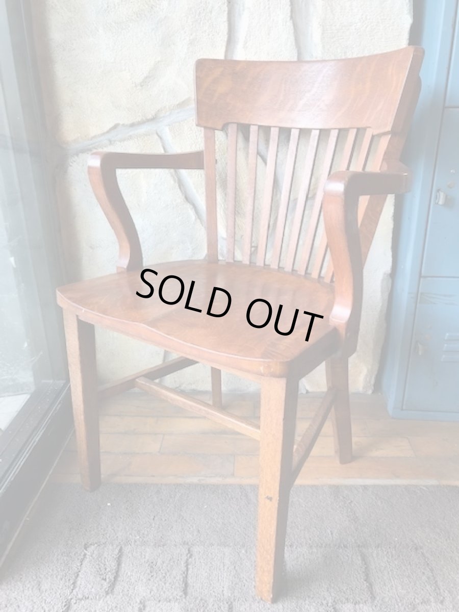 画像1: Vintage Wooden Arm chair  (1)