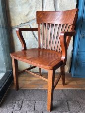 画像1: Vintage Wooden Arm chair  (1)