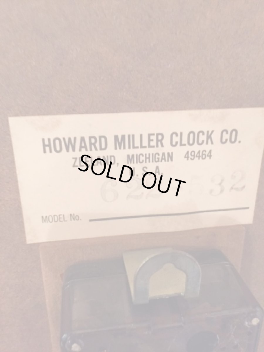 画像7:  "HOWARD MILLER" Wall Clock (7)