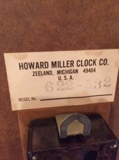 画像7:  "HOWARD MILLER" Wall Clock (7)