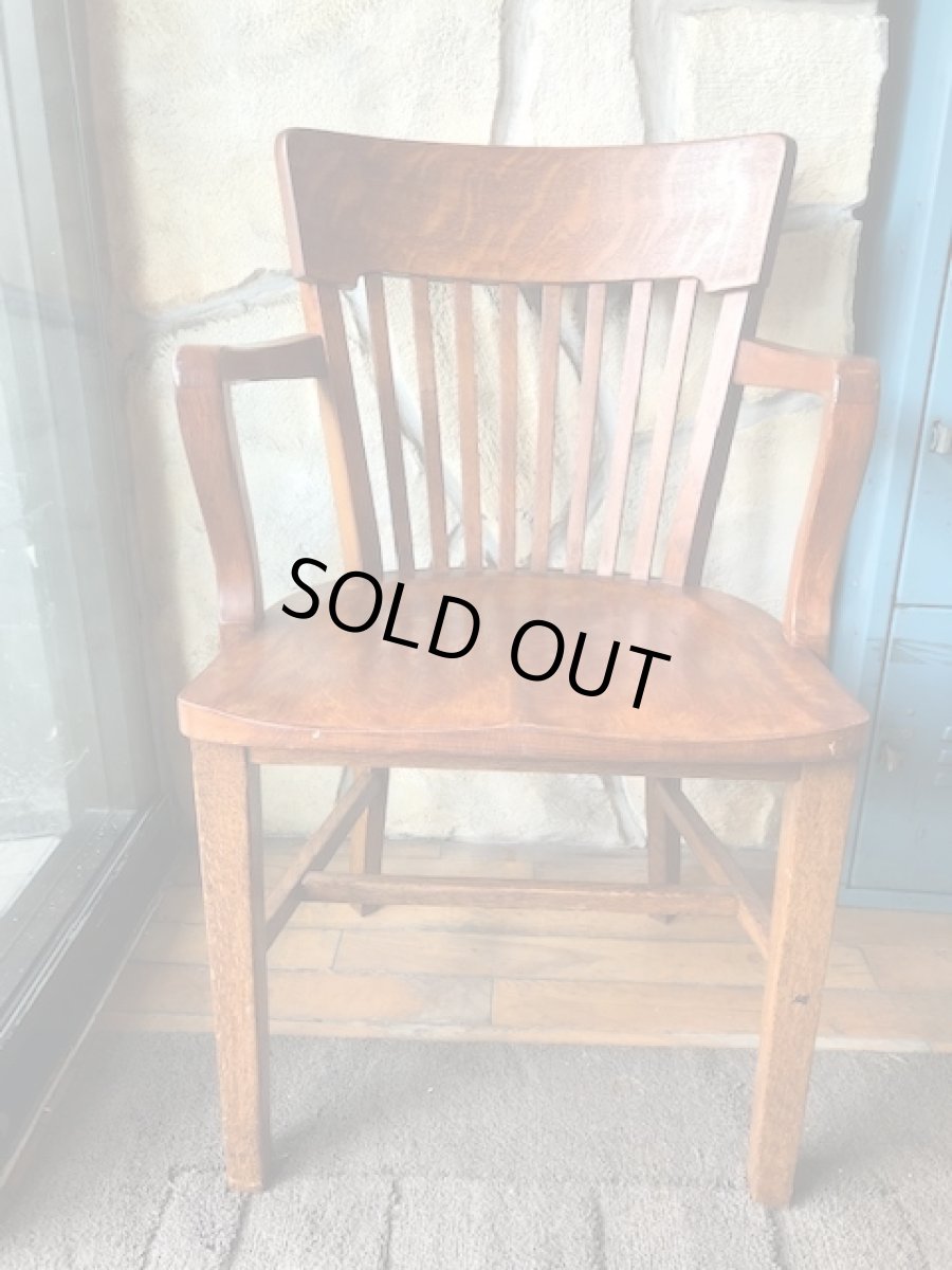 画像2: Vintage Wooden Arm chair  (2)