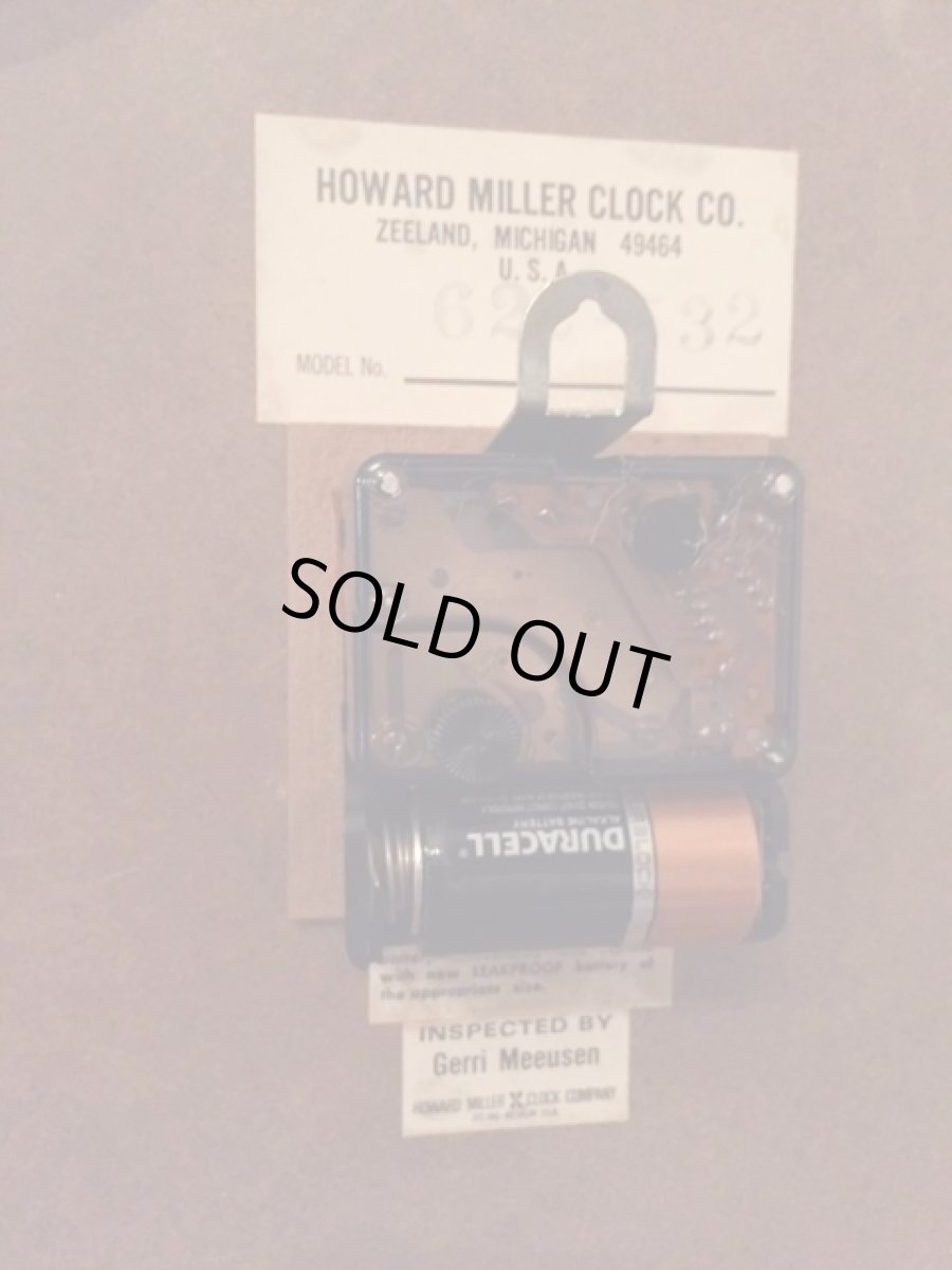 画像6:  "HOWARD MILLER" Wall Clock (6)