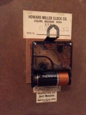 画像6:  "HOWARD MILLER" Wall Clock (6)