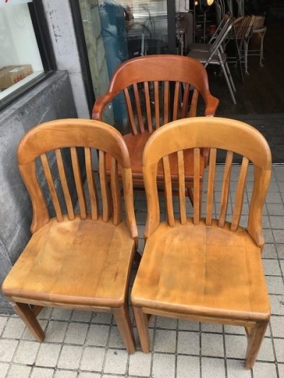 画像2: Vintage Wooden Chair
