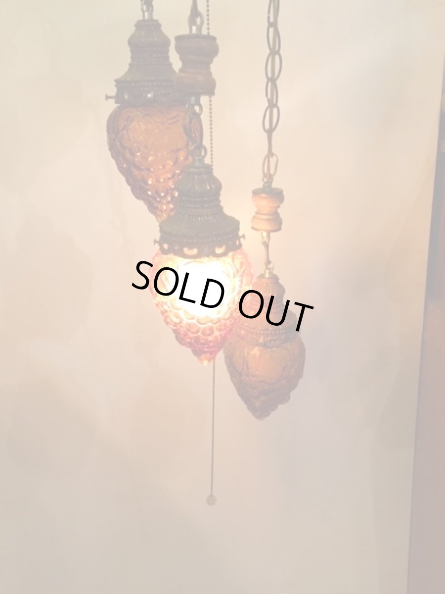 画像9:  3連Grape  Pendant Light (9)