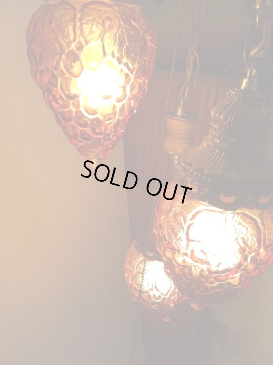 画像5:  3連Grape  Pendant Light (5)