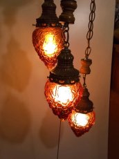 画像2:  3連Grape  Pendant Light (2)