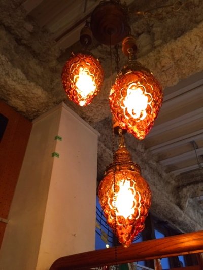 画像1:  3連Grape  Pendant Light