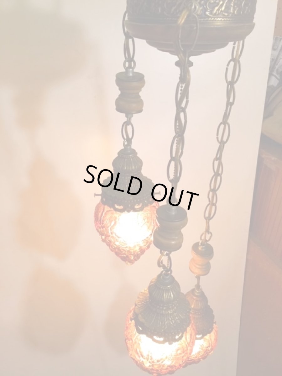 画像7:  3連Grape  Pendant Light (7)